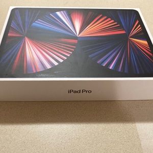 iPad Pro box and stickers